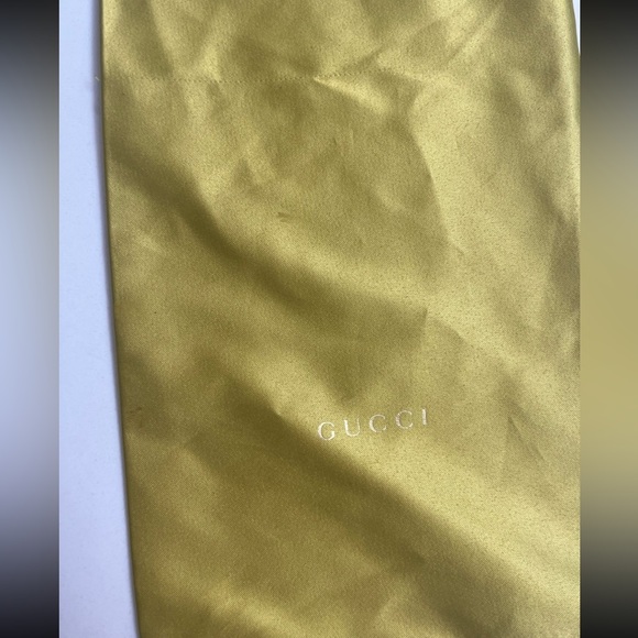 Gucci Yellow Satin Dust Bag - Picture 2 of 5